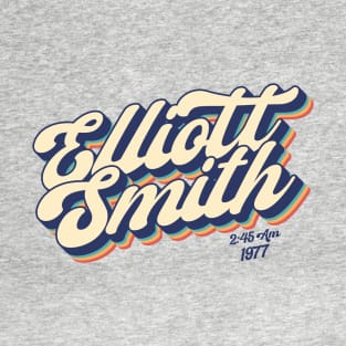 Elliott Smith - 2:45am / Retro Layered 90's T-Shirt